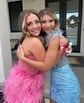 Corset Red Fitted Lace Feathers Homecoming Dresses