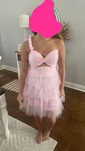 Unique Skater Tulle One Shoulder Cut Out Homecoming Dresses