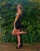 Sparkly Bodycon V-neck Strapless Beaded Homecoming Dresses
