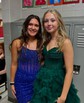 Corset V-neck Tulle Ruffle Skater Homecoming Dresses