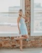 Halter Skater Glitter Tulle Tiered Homecoming Dresses