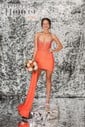 Sparkly Bodycon V-neck Strapless Beaded Homecoming Dresses