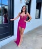 Sparkly Bodycon V-neck Strapless Beaded Homecoming Dresses