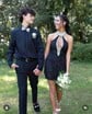 Cut Out High Neck Sequin Bodycon Beaded Homecoming Dresses