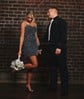 Unique Strapless Tight Pearl Homecoming Dresses