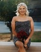 Unique Strapless Tight Pearl Homecoming Dresses