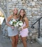 Unique Off-the-shoulder Sequin Bodycon Pearl Homecoming Dresses