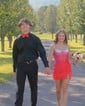 Corset Square Neck Tight Beaded Homecoming Dresses