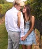 Petite A-line Strapless Tiered Homecoming Dresses