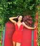 V-neck Glitter Lace Bodycon Homecoming Dresses