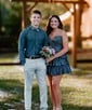 Sparkly A-line Strapless Tiered Beaded Homecoming Dresses
