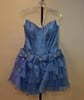 Corset Skater Straight Satin Tiered Homecoming Dresses