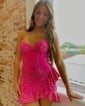 Sparkly Bodycon Sweetheart Ruffle Beaded Homecoming Dresses