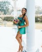 Sparkly Corset Strapless Tight Beaded Homecoming Dresses