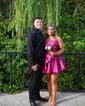Modest Strapless Taffeta Skater Ruched Homecoming Dresses With Bow