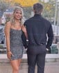 Unique Strapless Tight Pearl Homecoming Dresses