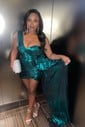 Unique Bodycon One Shoulder Metallic Ruched Homecoming Dresses