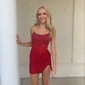 Sparkly Strapless Sequin Bodycon Beaded Homecoming Dresses