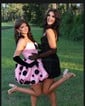 Pink Sweetheart Skater Taffeta Homecoming Dresses