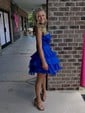 Beautiful Corset Strapless Tiered Ruffle Homecoming Dresses
