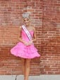 Sweet A-line Strapless Corset Tiered Ruffle Homecoming Dresses