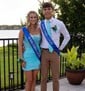 Sparkly Tight Square Neck Beaded Homecoming Dresses