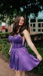 A-line V-neck Metallic Pleated Homecoming Dresses