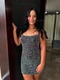 Unique Strapless Tight Pearl Homecoming Dresses