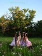 Ball Gown Corset Strapless Satin Floral Homecoming Dresses