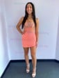 Sparkly Corset Strapless Beaded Bodycon Homecoming Dresses