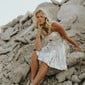 Cut Out A-line Halter Pleated Homecoming Dresses