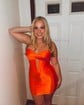 Cut Out Corset Strapless Satin Bodycon Ruched Homecoming Dresses