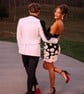 Strapless Velvet Bodycon 3D Floral Homecoming Dresses