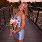 Cut Out Strapless Bodycon Satin Ruched Corset Homecoming Dresses