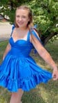 Princess Sweetheart Ruffle Homecoming Dresses
