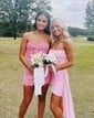 Strapless Ruched Bodycon Homecoming Dresses