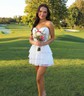 A-line Strapless Tiered Ruffle Homecoming Dresses with Appliques