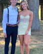 Tight Corset Strapless Lace Homecoming Dresses