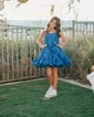 Unique Bubblegum Skater Satin Ruufle Homecoming Dresses