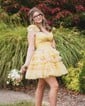 Unique Skater Tulle One Shoulder Cut Out Homecoming Dresses