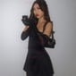 Simple Tight Square Neckline Satin Homecoming Dresses