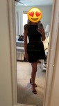 Puffy Backless Satin Homecoming Dresses