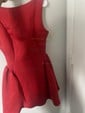 Puffy Backless Satin Homecoming Dresses