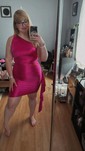 One Shoulder Satin Ruffle Bodycon Homecoming Dresses