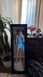 One Shoulder Satin Ruffle Bodycon Homecoming Dresses