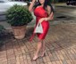 One Shoulder Satin Ruffle Bodycon Homecoming Dresses