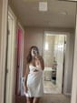 Cut Out Strapless Satin Bodycon Homecoming Dresses