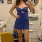 Tight Strapless Satin Cut Out Homecoming Dresses
