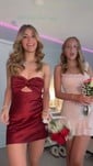 Tight Strapless Satin Cut Out Homecoming Dresses