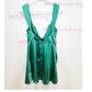 Tight Cowl Neck Satin Split Homecoming Dresses